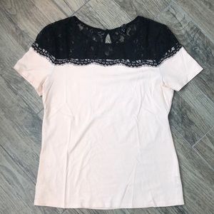 Lace tee shirt